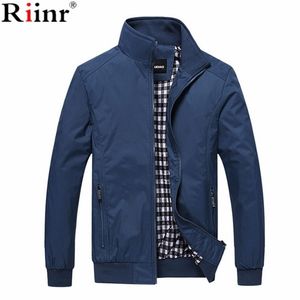 RIINR Chaqueta Hombre Moda Casual Loose Mens Sportswear Bomber s and Coats Plus Size M 5XL 201104