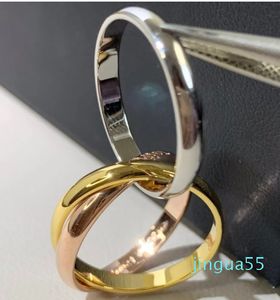 ring 18K vergulde band vintage sieraden retro mode geavanceerde diamanten voortreffelijk geschenk