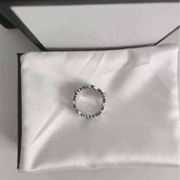 Bague Marguerite Turquoise Anneaux Hommes et Femmes Fleur Creuse Haute Qualité Charme Argent Sterling Couple Cadeau