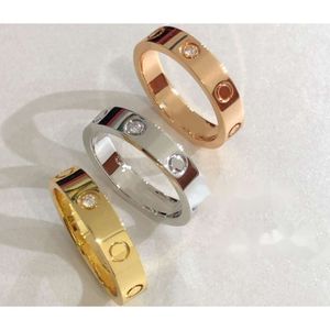 Ring Designer Luxury FashionDesigner Classic Open Double T RingCarttiers Paar Ring Silver Ring Hoogwaardige Mode Trend paar Verjaardag T Ring Love Ring