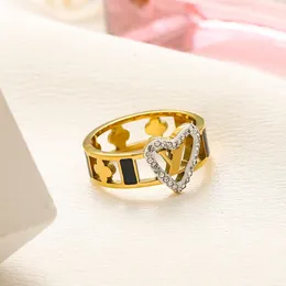 Ring voor vrouw Designer ring hart ring gouden ringen Liefde ring luxe ringen zilveren ring Gift t ring damesring ring designer sleutelhanger Speciale groothandel luxe merk