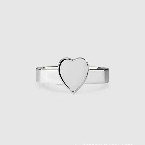 Bague pour femme Designer bague coeur bague en or bagues d'amour bagues de luxe 925 bague en argent cadeau t bague femme bague designer porte-clés bon