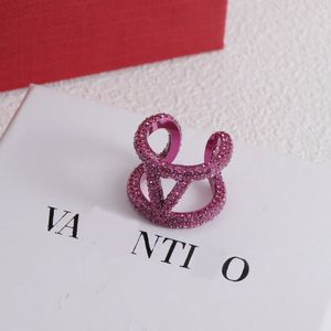 Ring Luxe Stud letter Earring Designer oorbellen voor vrouwen orrous meisjes oorstekers set Designer Sieraden oorbel Valentijnsdag Cadeau verloving voor Bruid
