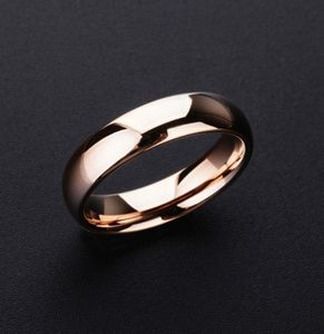 Ring Nieuwe hoge kwaliteit 1 van de roségouden Toon Tungsten Wedding Rings 23468mm Breedte Dome Band voor man en vrouw 2103107552049