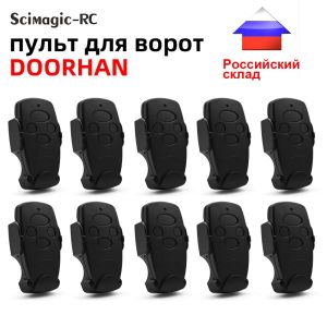 Anneaux 110pcs Doorhan Gate Remote Control 433 MHz Transmetteur 2 4 Pro Keychain Expédition de Russie Remplacez la barrière de la porte 433