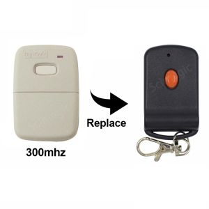 Anneaux 2 Pack DiGicocode 5040 1 Button porte Keychain Garage Porte de garage télécommande DIGICODE DC5040 TRANSTEUR 300MHz