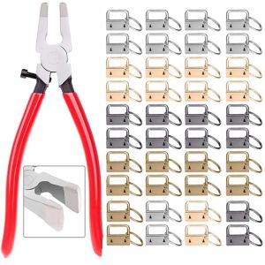 Anneaux 20/40 / 60pcs Tail Clip à queue Clé FOB FOB MALIAGE 25 mm Classe de porte