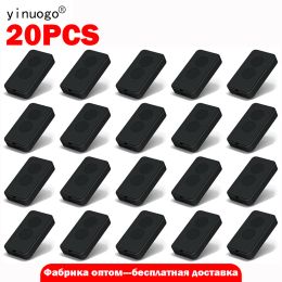 Anneaux 20 Pack Russia Doorhan Transmetteur 2 Pro 4pro 2pro Remote Control Garage Blanc Noir 2 4 Boutons Barrière de porte de porte Keychain Barrière