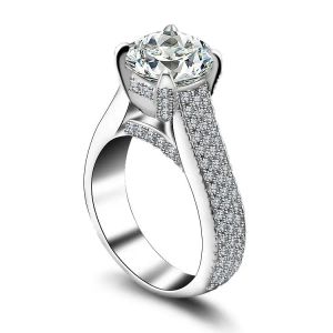 Anneaux 2021 ME3 Anneau de pierre naturelle Crystal Trendyoverning Finger French Ring For Women Réglable Jewelry Party AL