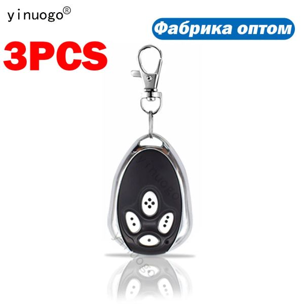 Anneaux 3 Pack Alutech AT4 AT4 ANMOTORS ASG1000 AR1500 AT4 ASG 600 Remote Contrôle de la porte de garage ouvreur de porte de garage 433.92 MHz Keychain de remplacement