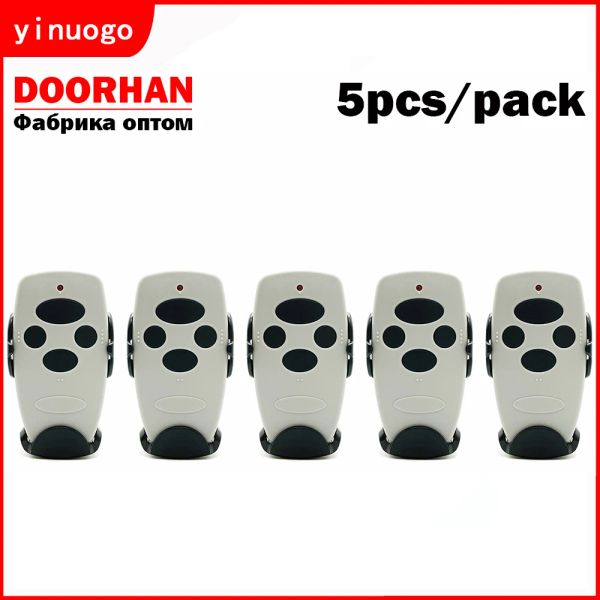 Anneaux 5 Pack Pack Doorhan Transmetteur 2 4 Pro Garage Porte Gate Remote Contrôle Doorhan Keychain Contrôle 433 MHz pour la porte et la barrière