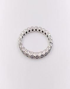 Anneaux Allar Brilliant Ring Authentic 925 Sterling Silver s'adapte aux bijoux de style européen Andy Jewel 190942CZ2394541
