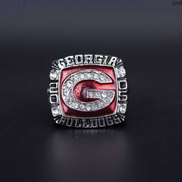 Rings Band 2005 Sec University of Georgia Bulldog Championship Ring Réimpression T40t