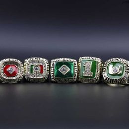 Anneaux Bande Ncaa 1983 1987 1989 1991 2001 Miami Hurricane Championship Ring Set Fu8e