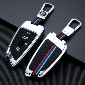 Rings Auto Key Case Cover FOB Key Bag Styling Auto Accessoires Keychain Suit voor BMW 2 3 5 7 Series 6GT X1 X3 X5 X6 F45 F46 G20 G30 G32 G32 G1