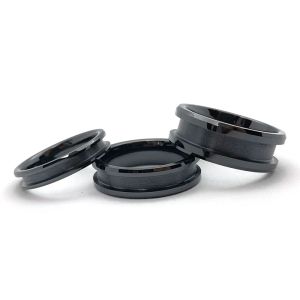 Ringen op maat 8 mm 6 mm 4 mm keramische ringen blanco voor inlay DIY personaliseren sieraden