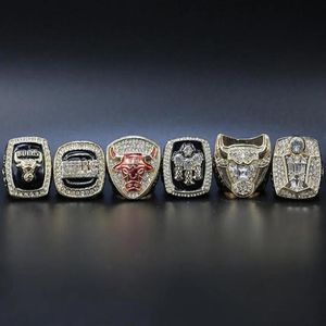 Ringen Fans verzamelen Chicago 6 Basketball Champion Ring Set Boutique Replica2906