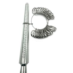 Ringen KS EAGLE Ring sizer Meten Finger Coil Ring Sizing Tool HK/US/EU/JP Grootte Metingen Ring Sizer Gauge Gereedschap Sieraden Accessoire