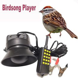 Rings nieuwe Outdoor 2 Music Simultaan afspeelvogelszong apparaat ingebouwde 182 Bird Calling Mp3 Player Electronic Farm Bird Sound Decoy