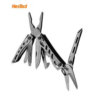 Rings NextOool EDC Keychain Multitool 10 In 1 Mini Pocket Knife Tool met NeedLenose Pliers Scissors Mini Handige coole gadgets