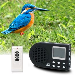 Rings Outdoor Bird Sound Loud Luidspreker Bird Beller Digitale MP3 Player Farm Bird Sound Decoy met luidspreker Optioneel afstandsbediening