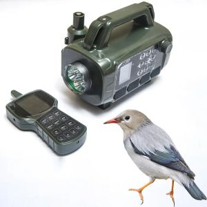 Rings Outdoor Electronic Animal Decoy Device met groen licht vogelgeluid beller eend caling mp3 -speler afstandsbediening virdsong apparaat