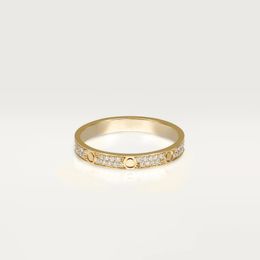 Anneaux Petit modèle Slim Love Bague de mariage pour femmes hommes 316L titane acier plein CZ pavé bijoux de créateur Aneis Anel Bague Femme Cl