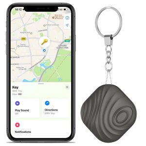 Anneaux Smart Antilost Key Finder GPS Locator pour Wallet / Purse / PetS Keychain Tracker avec une seule touche (uniquement pour iPhone / iPad iOS)