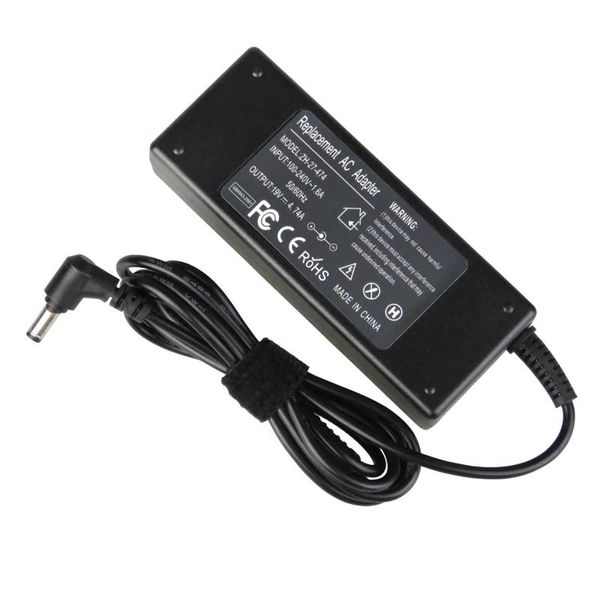 Anillos Zoolhong 19v 4.74a 90w adaptador de CA para Toshiba Satellite L50a T551 L40ac05w1 C50a fuente de alimentación del cargador del ordenador portátil 5,5mm * 2,5mm