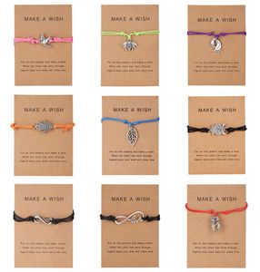 RINHOO arbre de vie breloque Bracelets pour femme hommes enfants chanceux rouge chaîne amitié souhait Bracelets bijoux cadeau réglable 3622780