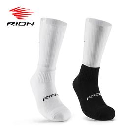 Rion Cycling Socks Unisex con soporte de tobillo Sports Wear Bicycle Running Basketball Bike Athletic Bike Trekking Mid Barry Beartable 240428