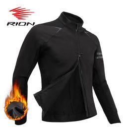 Rion Mens Bike Jacket Waterdichte Wind Breaker Pro Cycling Jackets Bicycle MTB Road Winter Thermal Motorcyclist Kleding 240318