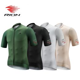 Rion Mens Cycling Jersey Shirts de vélo de montagne Road Roud Riding Vêtements de motocross Jumper en descente en dehors de l'extérieur Sports Pro240328