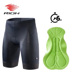 Rion Mens Cycling Shorts MTB Mountain Bike Panty Bicycle Clothing Pants 3D Pad Outfit Lange Afstand mannelijk 6 uur 240408