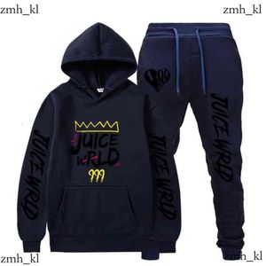 RIP JUICE WRLD Sweat-shirt de créateur + pantalon de survêtement costumes hommes femmes hip hop jus wrld trap rap pullor deux pièces set sudaderas 897