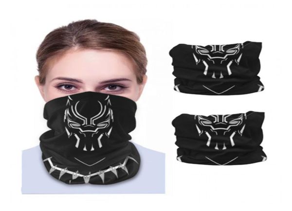 RIP The BLACK PANTHER Erik Killmonger WAKANDA Cuello sin costuras Escudo Bufanda Bandana Mascarillas Motocicleta Ciclismo Correr He8326031