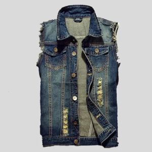 Jean veste en jean pour hommes en denim couches hip hop manteaux de gain de cowboy cowboy