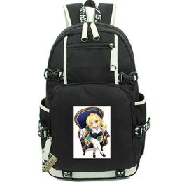 Ririsu Burisutoru rugzak Absolute Duo dagrugzak Oxford schooltas Cartoon Print rugzak Casual schooltas Computer dagrugzak