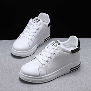 2024 Rise High New Spring Little White Women's Sole Sole Casual Student Shoes Softans Polyday 8087 60693 96737