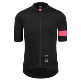 Risesbik de haute qualité areo race fit des vêtements de cyclisme masculin manches courtes jersey chemise Maillot Ciclismo Road Bike Jersey