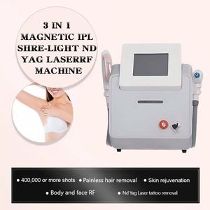 Risicovrij E-light OPT 360 Magneto-optische ontharing Nd Yag Pico Tattoo Pigment Verwijder Carbon Peel RF Rimpel Acne Verdrijven voor Huidschoonheid