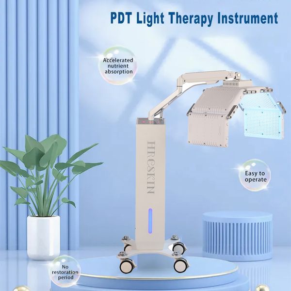Thérapie photodynamique indolore sans risque Élasticité de la peau Améliorant les rides Lissage des ridules 4 lumières LED PDT 1830 perles Instrument CE amélioré