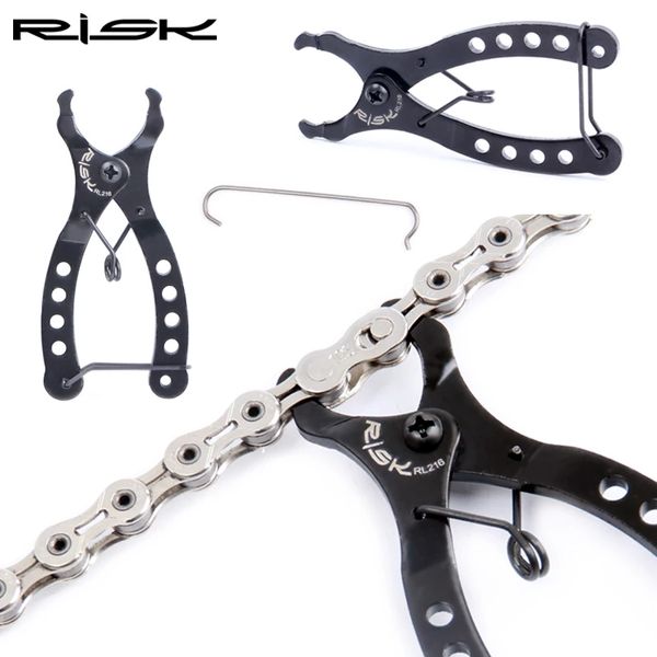 RISK RL216 bicicleta de montaña Mini cadena herramienta de enlace rápido MTB maestro removedor de enlace conector abridor palanca montaje y desmontaje Accesorios