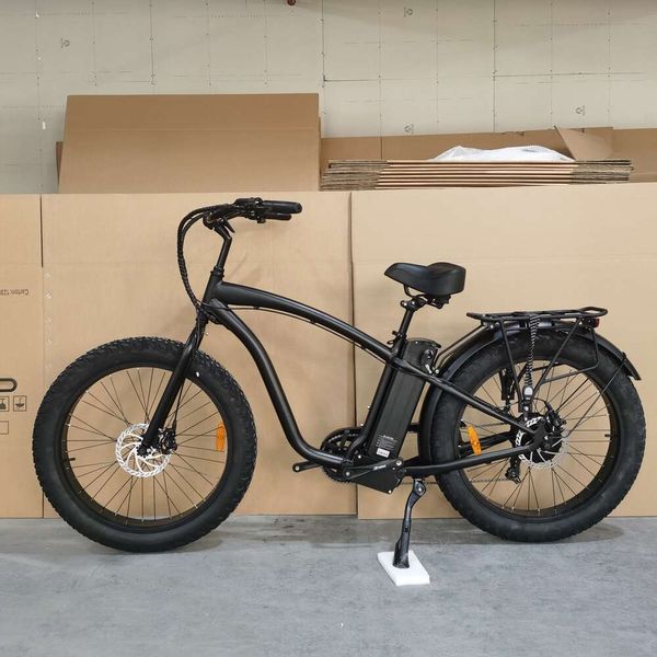 RISTAR 2024 Cruiser EN15194 CE Fabricante chino Venta directa Fat Tire Electric Bicycle Hammer paso sobre la playa ebike