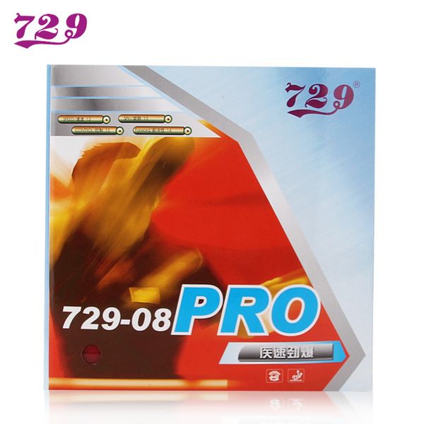 RITC 729 08 Pro (National) Pips-in Table Tennis (Pingpong) Caucho con esponja azul de 2.1 mm