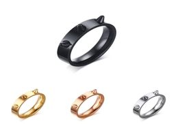 Rivet Punk Rock pour femmes en acier inoxydable Auto-défense Protection des pointes Rings Outdoor Jewelry Party Gift R395G DPDN5913367