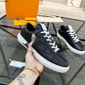 Rivoli Trainers High Top Shoes Luxurys Designers Sneaker LUXEMBOURG Lace Up Vintage Casual Shoe Chaussures Calfskin TATTOO Trainer mk45541