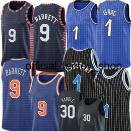 RJ 9 Barrett Jersey Jonathan 1 Jersey Anfernee Blue hardaway Tracy Black McGrady Camisetas de baloncesto Blanco S M L XL XXL