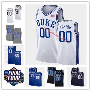 RJ. Barrett Basketball Jersey personnalisé cousu pour hommes jeunes 2 Cameron Reddish 1 Zion Williamson 5 Mason Plumlee 1 Vernon Carey Jr. 5 Luke Kennard 1 Jalen Johnson Maillots