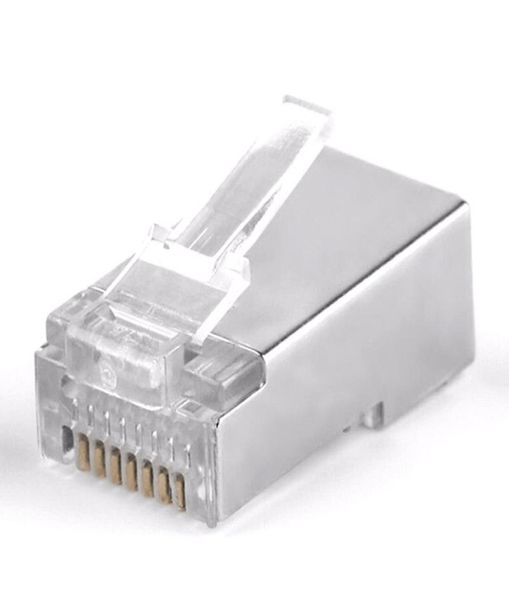 RJ45 CAT6 CAT6A SHIELD SHIELDing Connecteurs de réseau Terminaux de fiche 100pcs LOT6764207